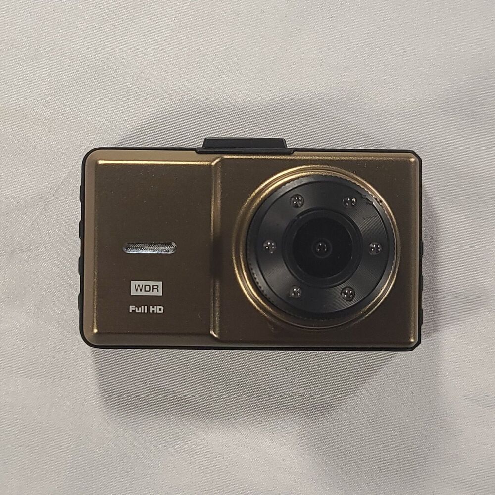 Full HD WDR Car Dash Camera DVR Bronze with Suction Mount